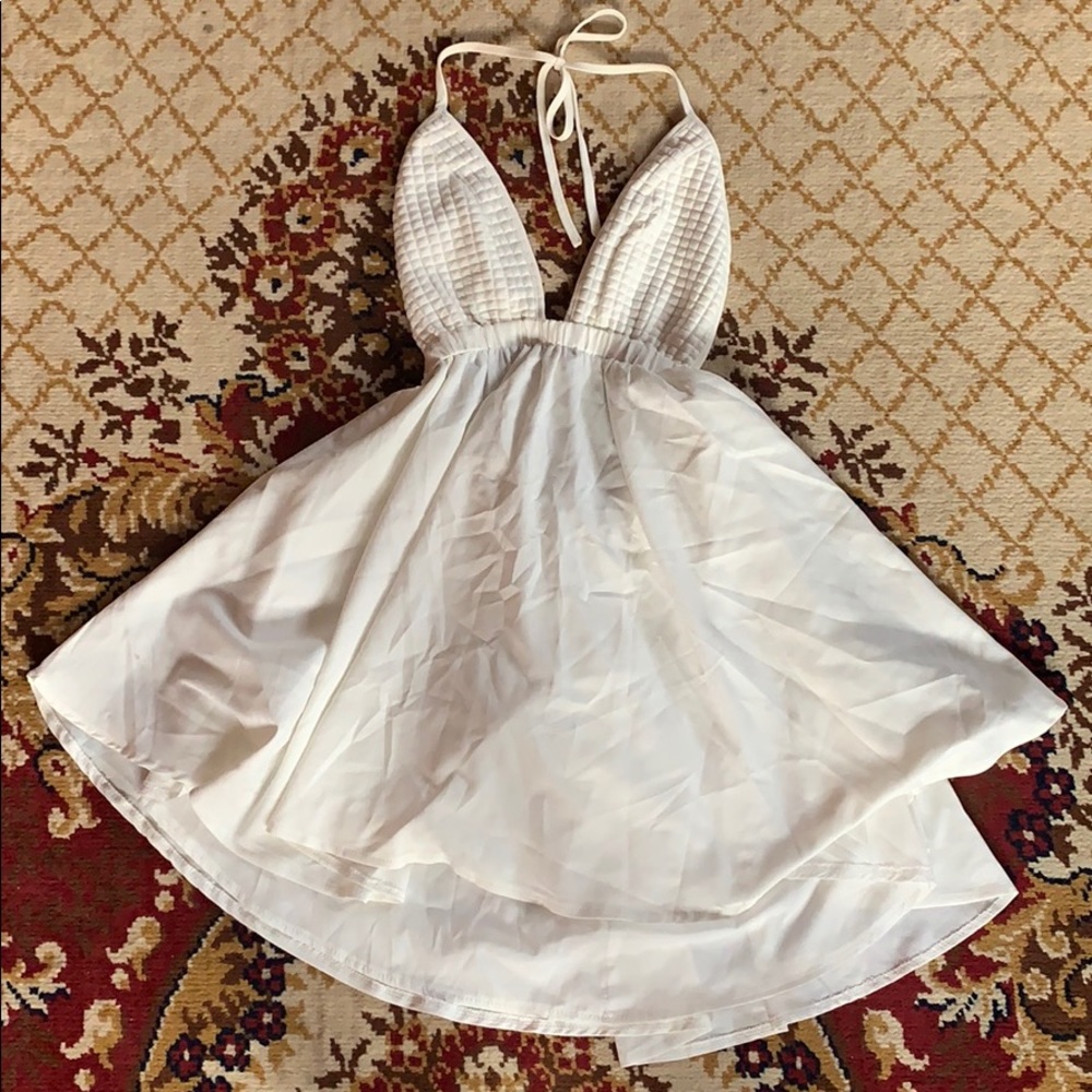 White dress